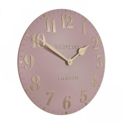 Blush Pink Wall Clock 20 Inch | Elegant décor